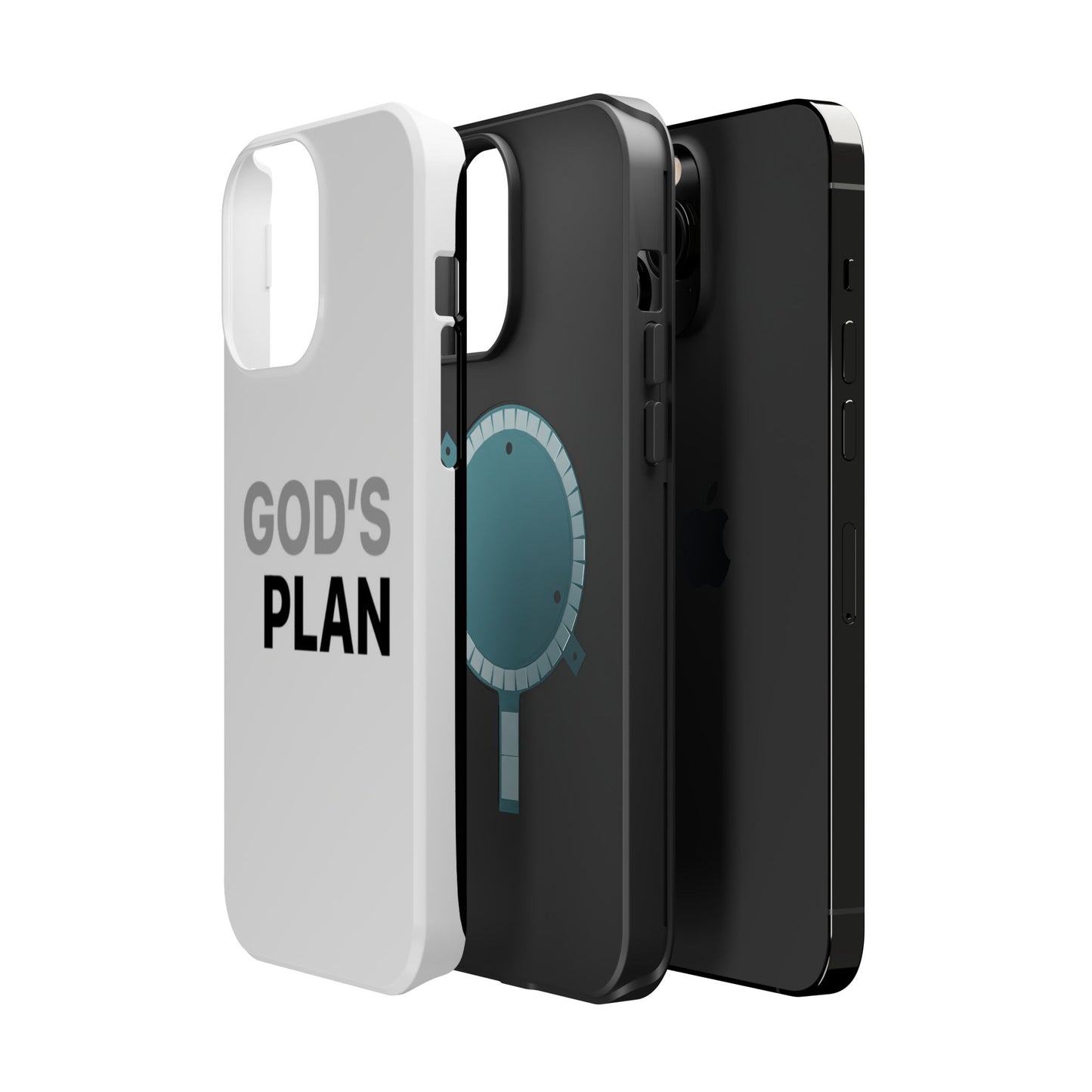 God's Plan Magnetic Impact-Resistant Phone Case — Protective Christian Faith Case