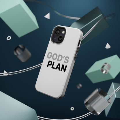 God's Plan Magnetic Impact-Resistant Phone Case — Protective Christian Faith Case