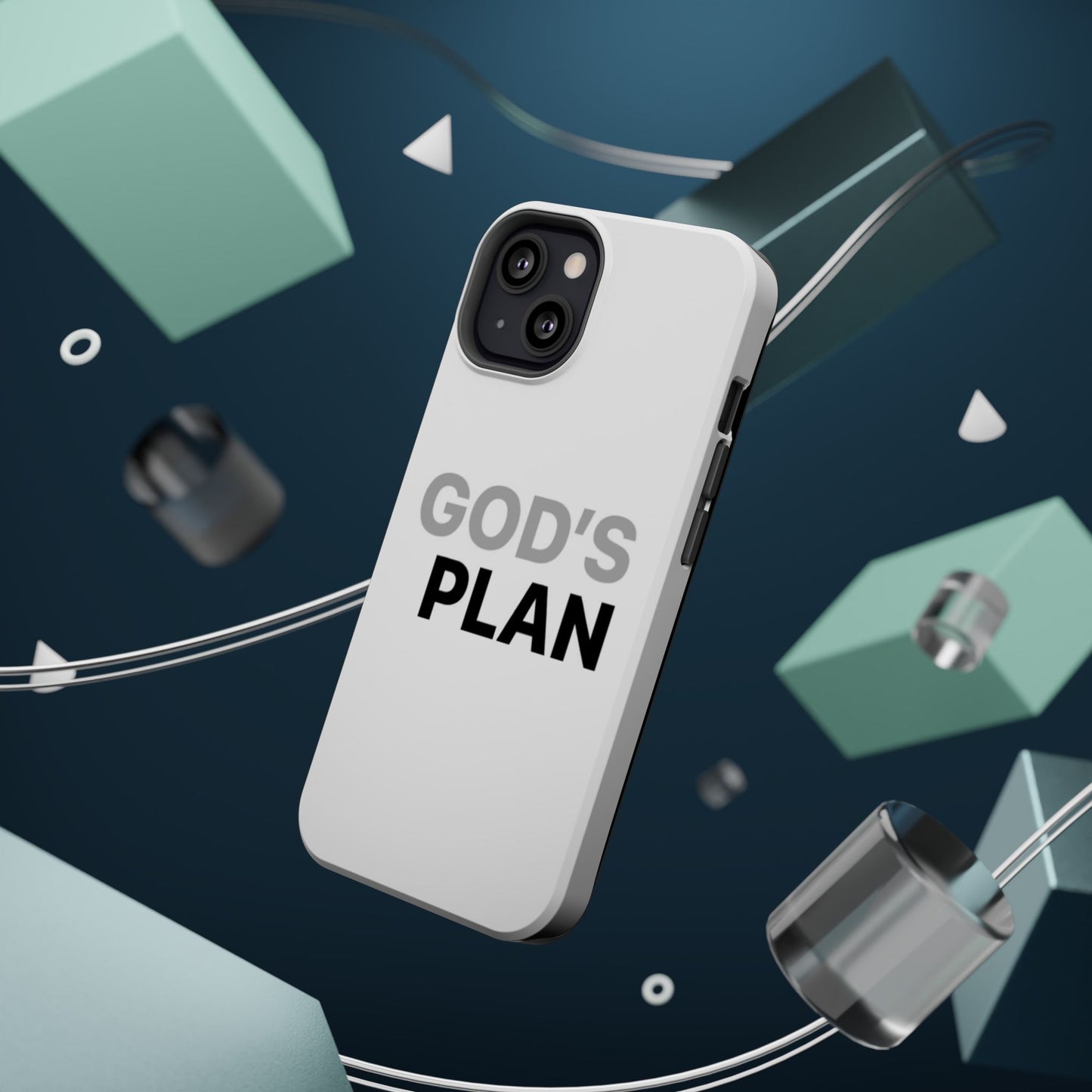 God's Plan Magnetic Impact-Resistant Phone Case — Protective Christian Faith Case