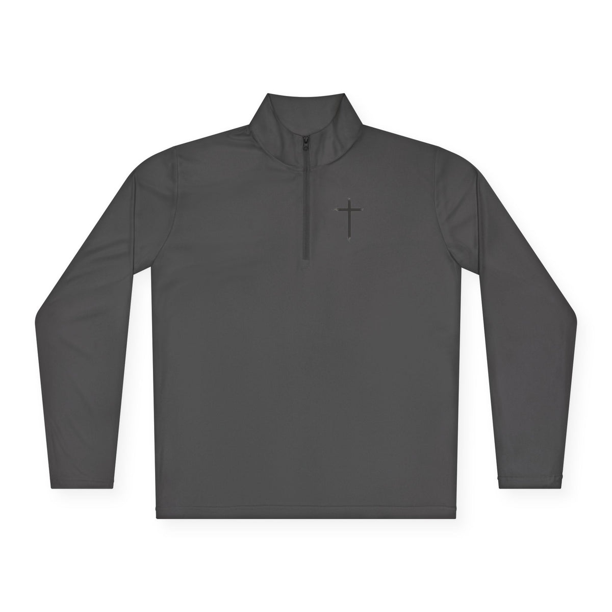 Christian Quarter-Zip Pullover — Faith-Inspired Athletic Top