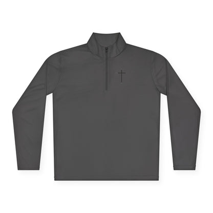 Christian Quarter-Zip Pullover — Faith-Inspired Athletic Top