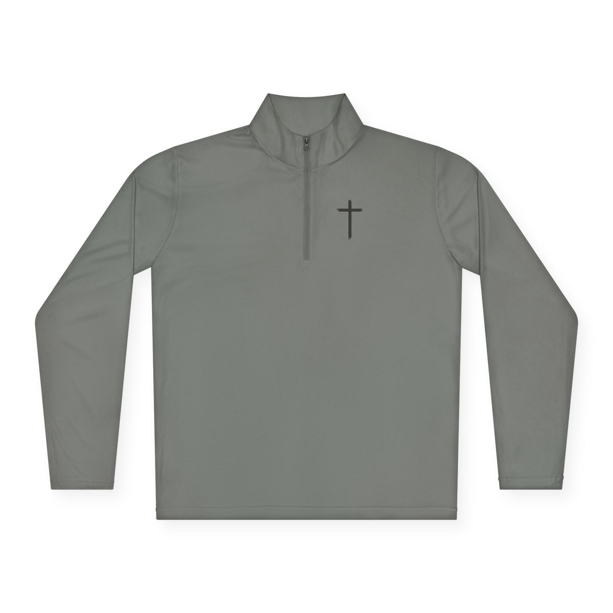 Christian Quarter-Zip Pullover — Faith-Inspired Athletic Top