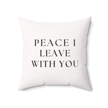 Spun Polyester Square Pillow