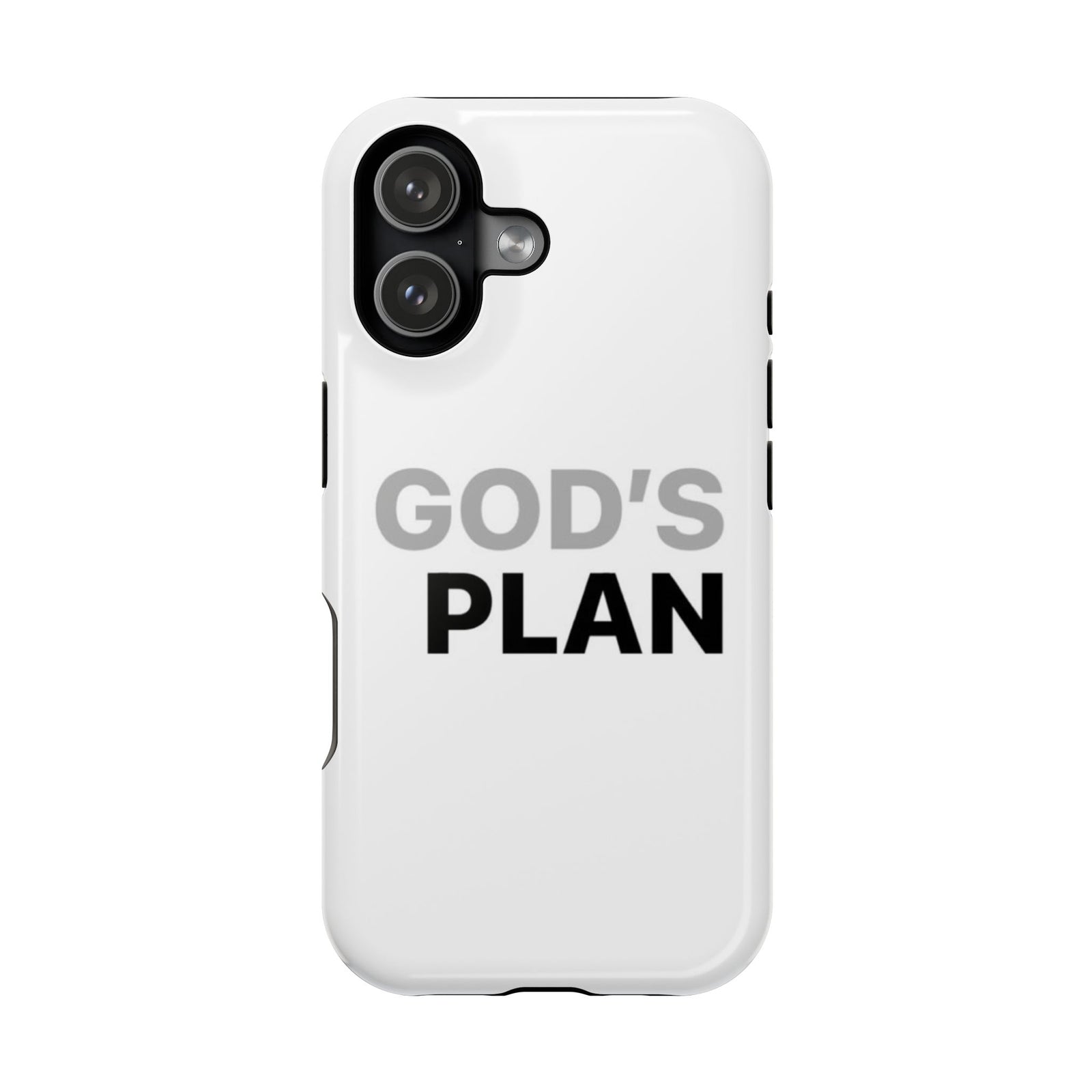 God's Plan Magnetic Impact-Resistant Phone Case — Protective Christian Faith Case