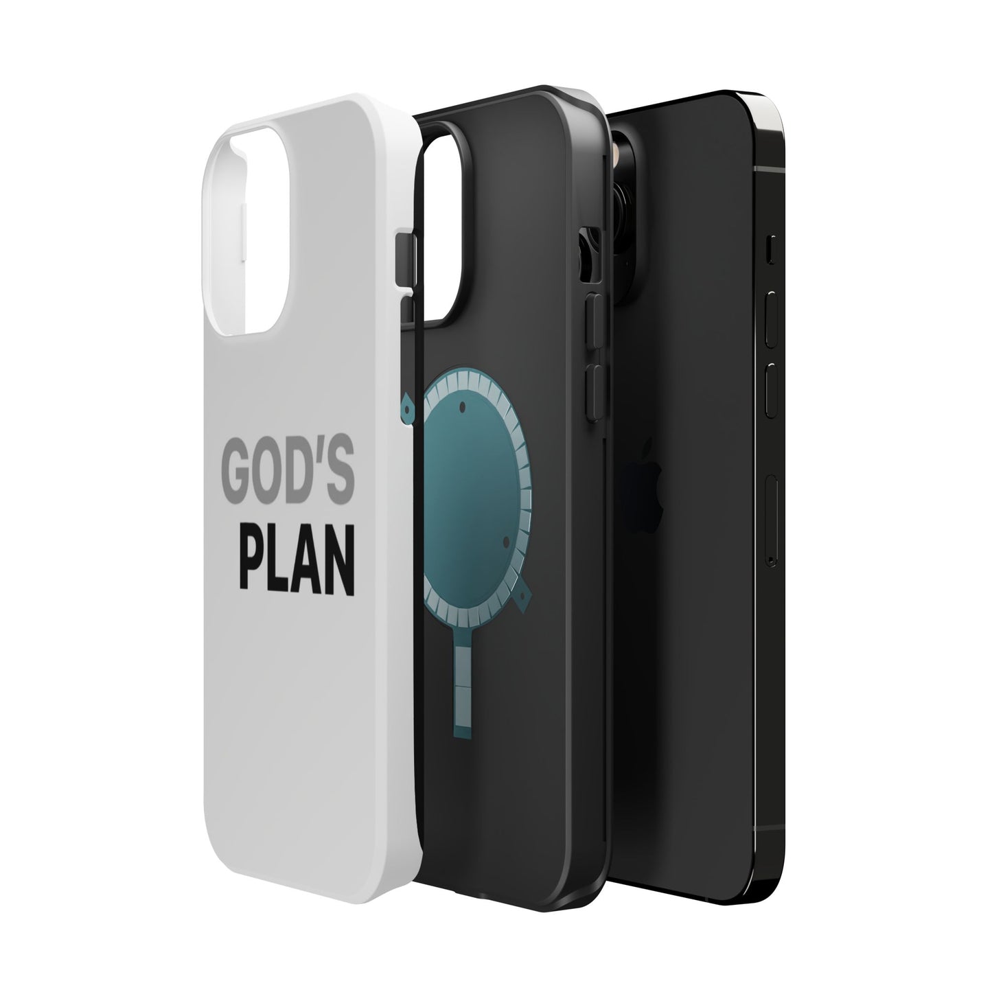 God's Plan Magnetic Impact-Resistant Phone Case — Protective Christian Faith Case