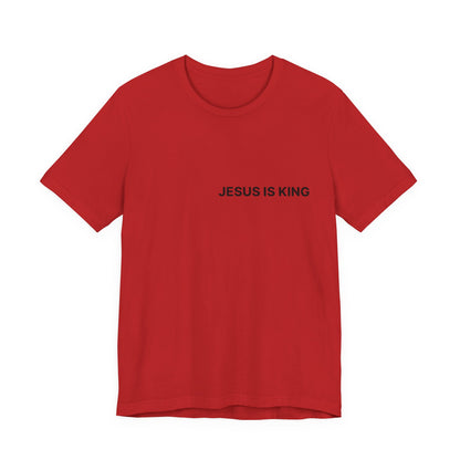 Jesus Is King T-Shirt — Minimal Christian Faith Tee