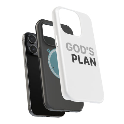 God's Plan Magnetic Impact-Resistant Phone Case — Protective Christian Faith Case