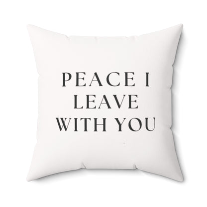 Spun Polyester Square Pillow