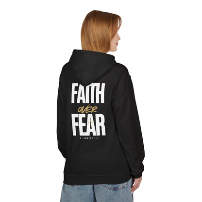 Faith Over Fear Hoodie — Inspirational Christian Pullover