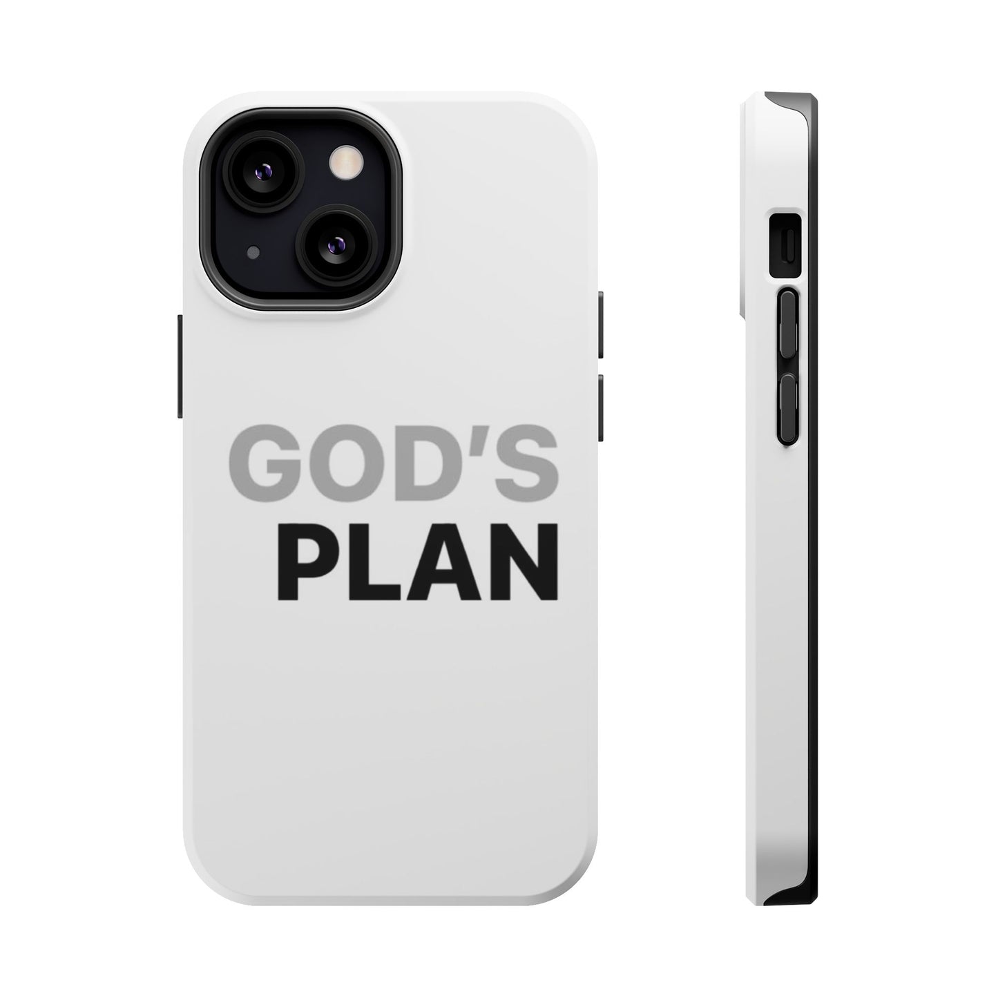 God's Plan Magnetic Impact-Resistant Phone Case — Protective Christian Faith Case