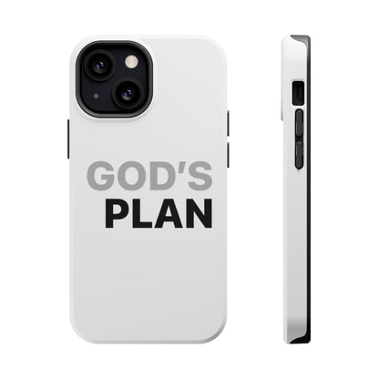 God's Plan Magnetic Impact-Resistant Phone Case — Protective Christian Faith Case