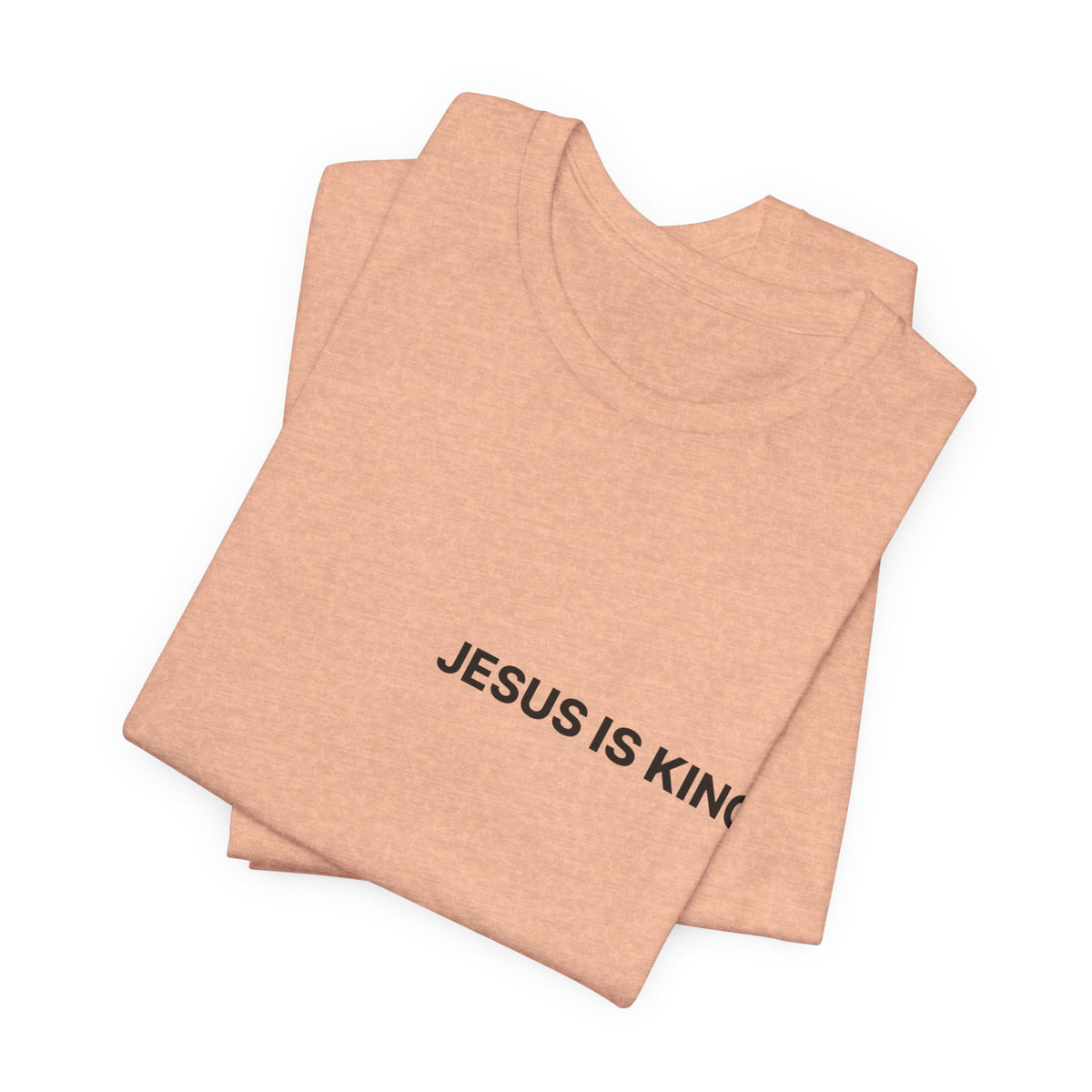 Jesus Is King T-Shirt — Minimal Christian Faith Tee