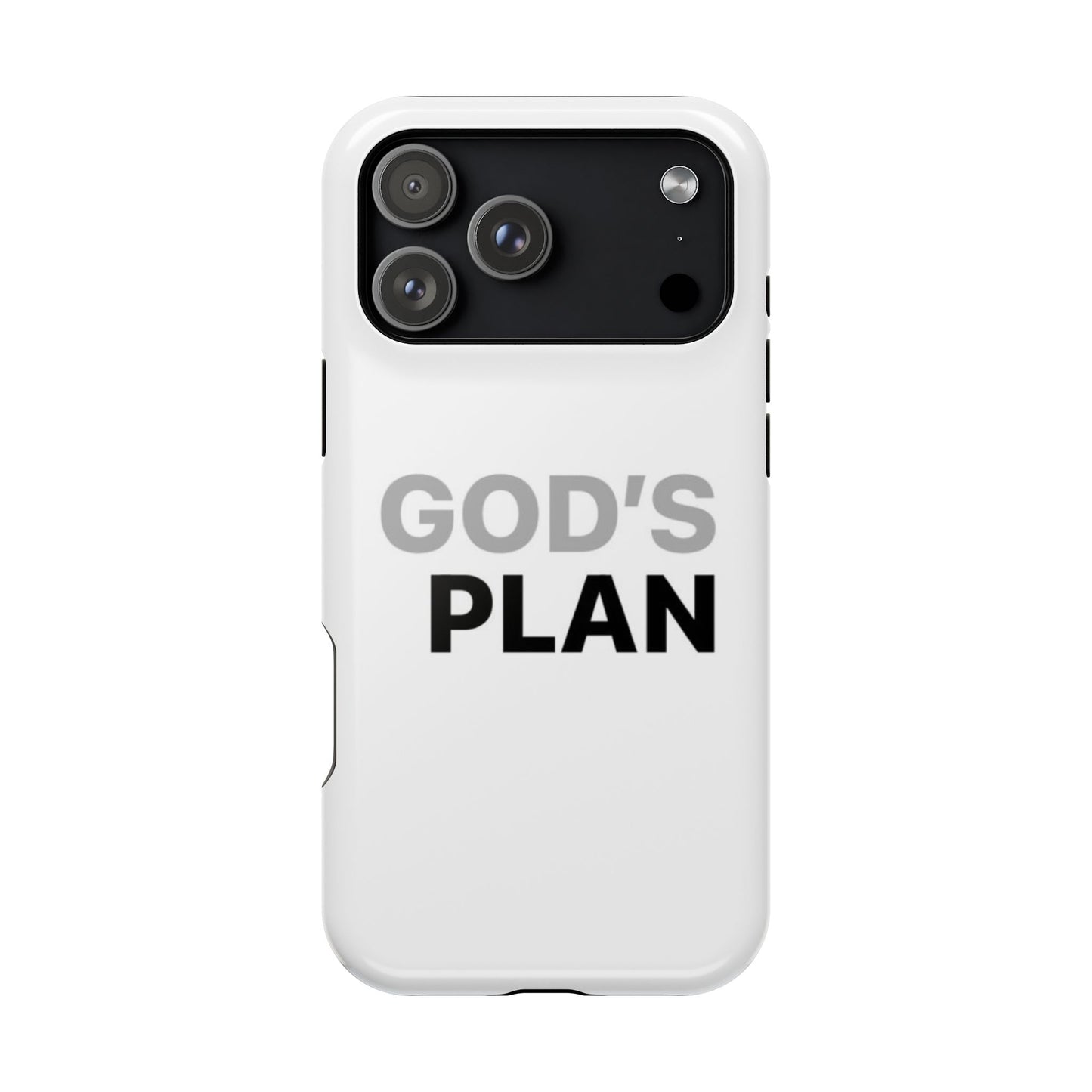 God's Plan Magnetic Impact-Resistant Phone Case — Protective Christian Faith Case