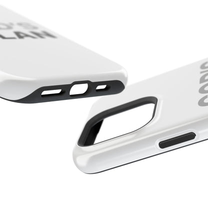 God's Plan Magnetic Impact-Resistant Phone Case — Protective Christian Faith Case