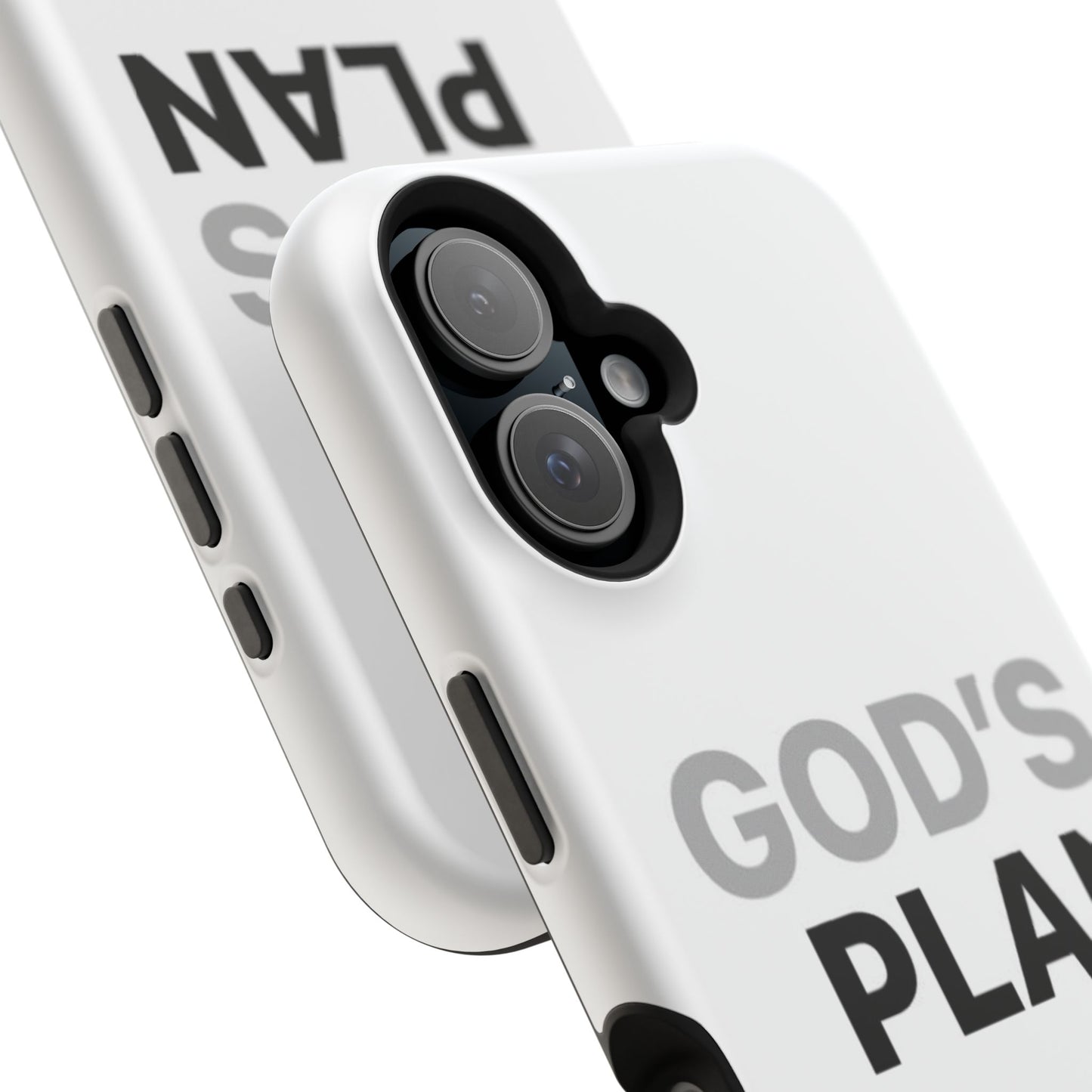 God's Plan Magnetic Impact-Resistant Phone Case — Protective Christian Faith Case